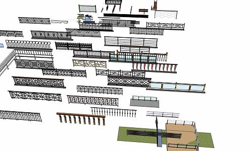 Railing 3d model