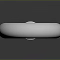 Sleek Silver Metal Lighting Combination With Circular Design And Gradient Background