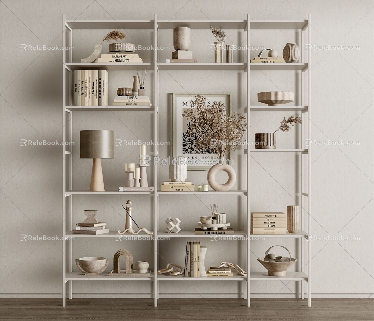 Modern Bookshelf model