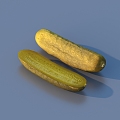 Cucumber Pickled Cucumber Food 3d model