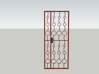 Modern gate wrought iron gate model