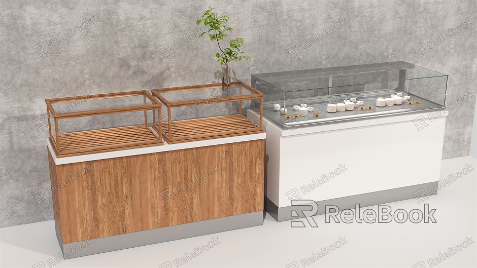 Modern Container Bread Cabinet Single Layer Mousse model