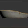 Furniture Decorative Bowl With White Beige Brown Marble Texture For Modern Home Accent