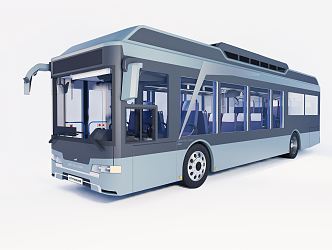 Modern Bus 3d model