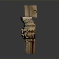 Columns Stone Columns Stone Columns Old Columns Roman Columns Roman Columns Classical Columns Greek Columns 3d model