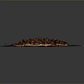Freshly Roasted Coffee Beans Piled On Parchment Paper With Dark Grey Backdrop