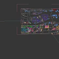 Commercial Equipment 3D Urban Planning Model With Roads Rivers And Green Spaces