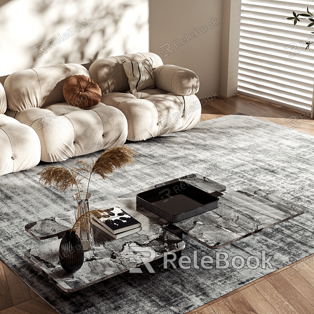 Style coffee table model