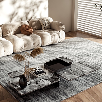 Style coffee table 3d model