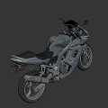 Suzuki SV650s motorcycle 3d model