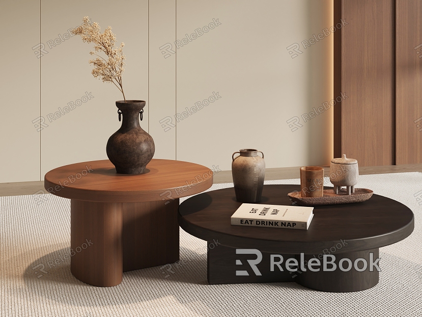 Middle Ancient Style Coffee Table model