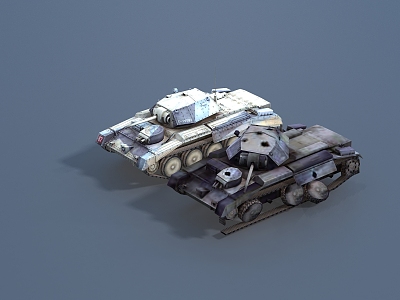 Modern Tanks 3d model