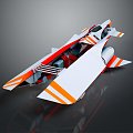 Modern Spaceship Spacecraft Spacecraft 3d model