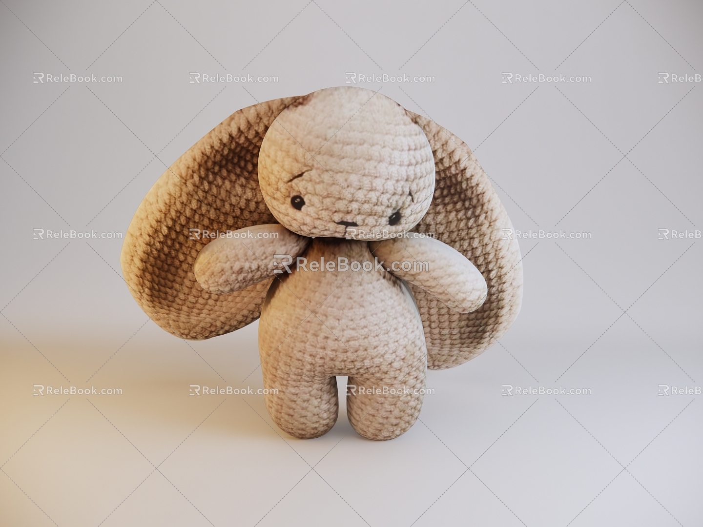 Modern toy toy rabbit 3d model