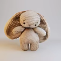 Modern toy rabbit 3d model