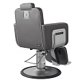 Comfortable Ergonomic Massage Chair With Adjustable Seat Beige Cushion And Reclining Function