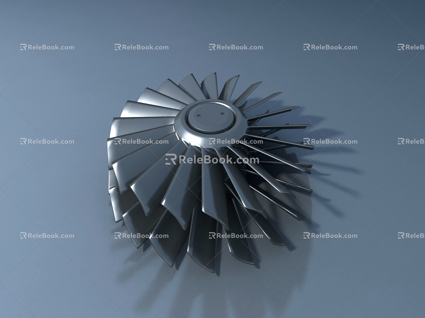 740 hardware, engine fan 3d model