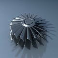 740 hardware, engine fan 3d model