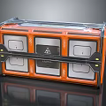 Modern Science Fiction Box Science Fiction Box Military Box Password Box 3d model