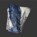 3D Terrain Model Featuring Mountain Range With Snow Covered Peaks And Blue Lake