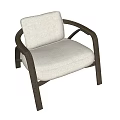 Single sofa 3d model
