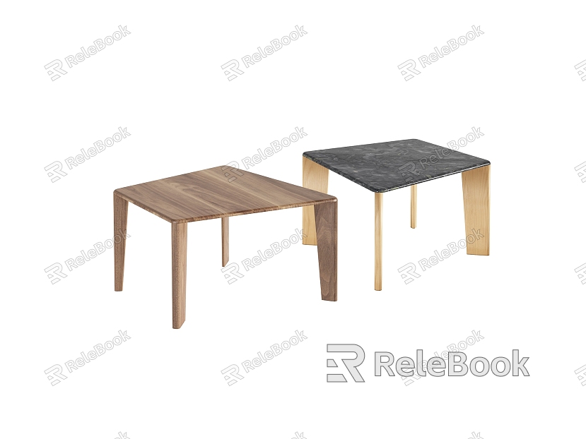 Simple reception desk combination model