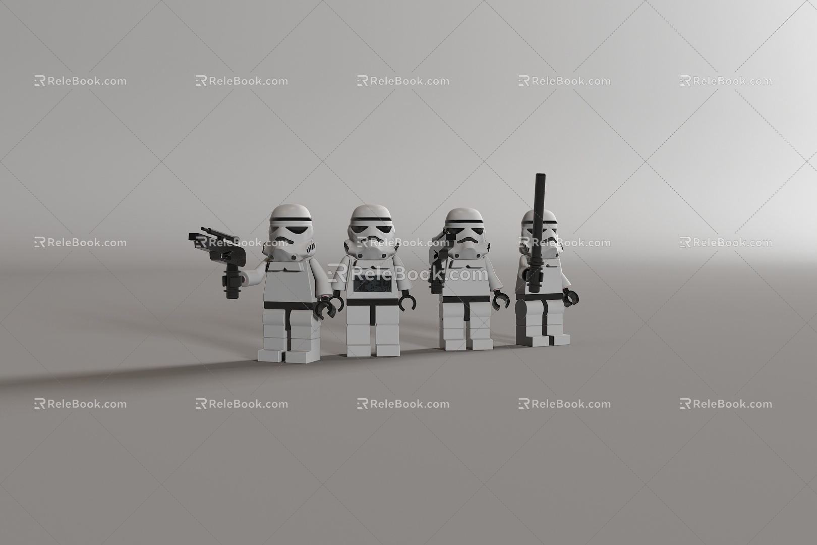 Modern Toy Star Wars Robot 3d model