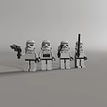 Modern Toy Star Wars Robot 3d model
