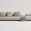 Modern Multiplayer Sofa 3d model