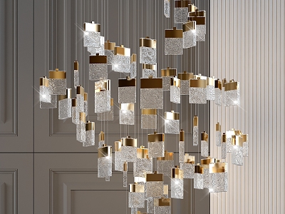 Modern Crystal Chandelier Decorative Crystal Chandelier model