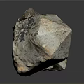 Natural Wooden Stone With Rough Texture And Earthy Tones For Decorative Use
