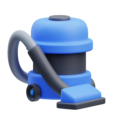 Modern Vacuum Cleaner Home Appliances Cartoon Vacuum Cleaner 3d model