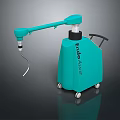 Turquoise Endo Atlas Medical Equipment With Mobile Arm And Wheels