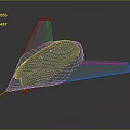 Gray Unmanned Aerial Vehicle 3D Model With Aerodynamic Wing And Fuselage Design