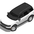 Modern Silver SUV With Rugged Design Roof Rack And Off Road Style