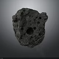 Natural Stone Decorative Ornament With Irregular Shape Hollow Design And Textured Surface