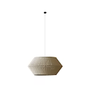 Quiet style cotton twine chandelier 3d model