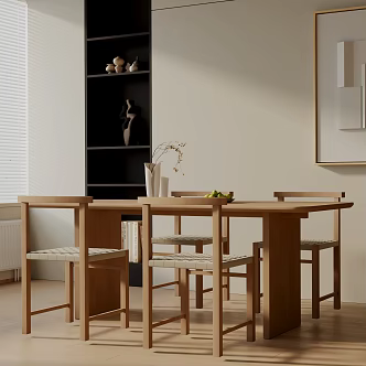 Modern table combination 3d model