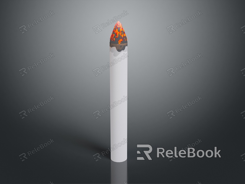 Cigarette Cigarette Filter Cigarette Realistic model