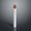 Cigarette Filter Cigarette Realistic 3d model