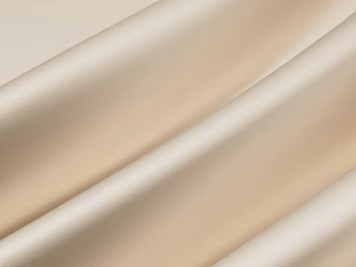Beige Smooth Fabric With Soft Wavy Textures And Elegant Look 3d model