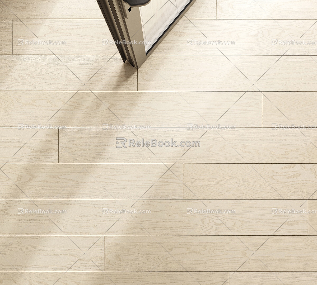 Modern Wood Flooring White Oak Wood Flooring 3d model