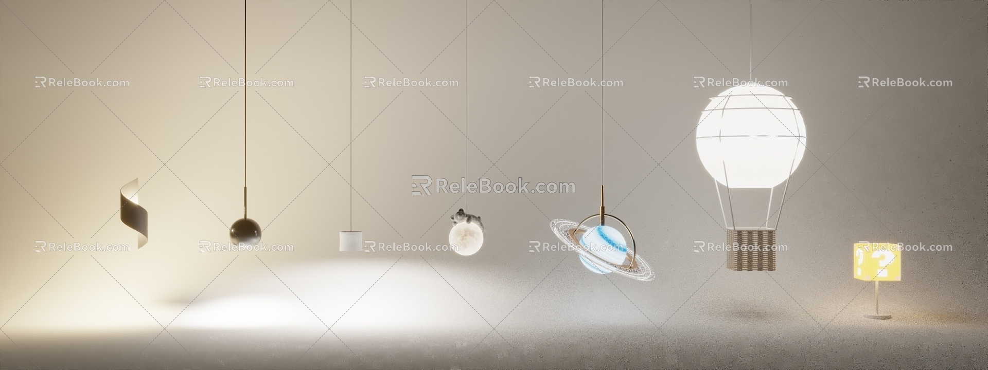 Pendant lamp 3d model