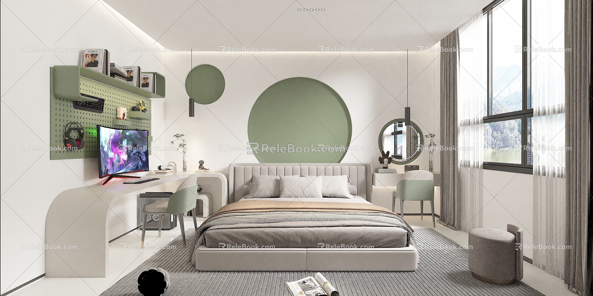 Master Bedroom 3d model