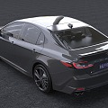 Hyundai Toyota Camry sedan car 3d model