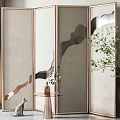 Silent screen partition 3d model