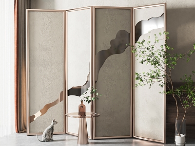 Silent screen partition 3d model