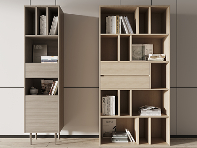 Nordic Bookcase model