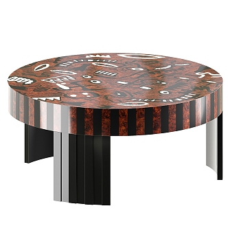 FOLK CENTER Table 3d model