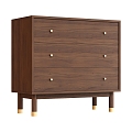 La Redoute Lambro chest of three drawers 3d model